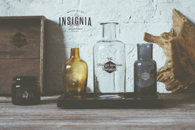 Vintage Apothecary Bottles