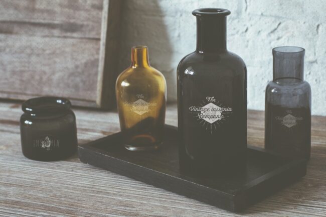 Vintage Apothecary Bottles - Image 2